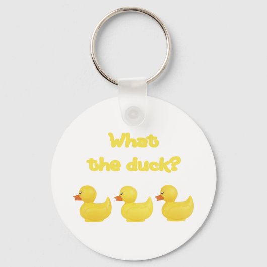 Wat de Duck? Sleutelhanger (Voorkant)