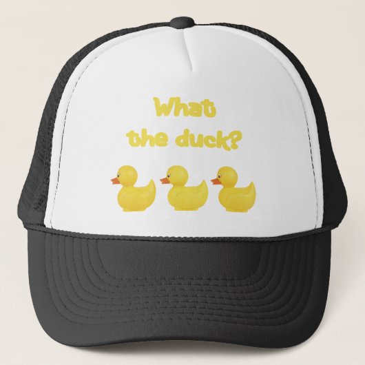 Wat de Duck? Trucker Pet (Voorkant)