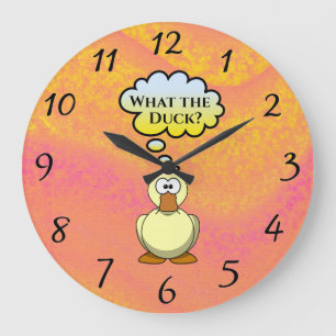 Wat de Duck? Wandklok Grote Klok