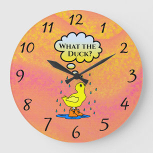 Wat de Duck? Wandklok Grote Klok