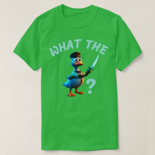 Wat de eend 1 t-shirt (Design voorkant)