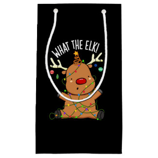 Wat De Eland Grappig Dieren Grap Dark BG Klein Cadeauzakje