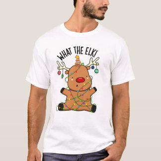 Wat De Eland Grappige Dier Punt T-shirt