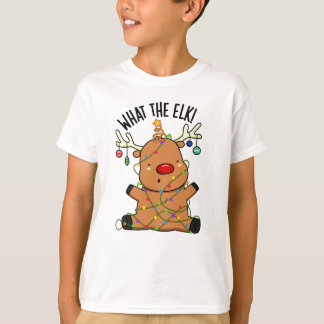 Wat De Eland Grappige Dier Punt T-shirt