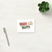 Wat de ELF Retro Kerstmis Post-it® Notes (Kantoor)