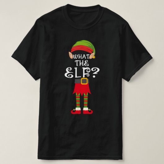 wat de elf t-shirt (Design voorkant)