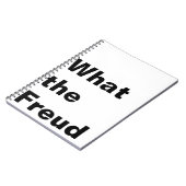 Wat de Freud-laptop is Notitieboek (Linkerzijde)
