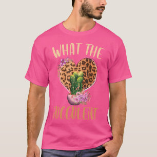 Wat De Fucculent Tuinieren Cactus Succulenten Pla T-shirt
