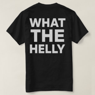 wat de helly - WTHELLY Streetwear Mode Muziek T-shirt