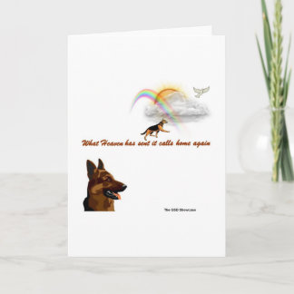 WAT DE HEMEL HEEFT GESTUURD, ROEPT HET THUIS KAART