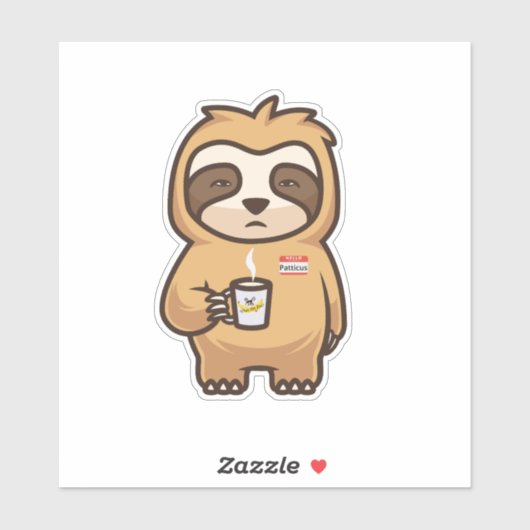 Wat de Pat-Sticker Sticker (Vel)