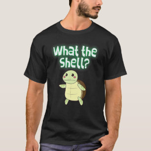 Wat de Shell Funny Turtle voor Vrouwen Mannen Kind T-shirt