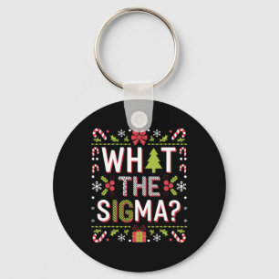 Wat de Sigma Grappige Kerstman Gen Alpha X-mas Sleutelhanger