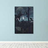 Wat de Uilen zagen Canvas Afdruk (Insitu (Houten vloer))