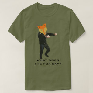 Wat de Vos doet zeg T-shirt