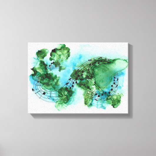 Wat de wereld nu nodig heeft, omhuld doek canvas afdruk (Voorkant)