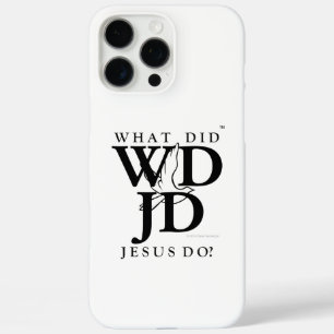 Wat deed Jezus? iPhone 16 Pro Max Hoesje