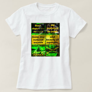 Wat definiëren of bedoelen Jamaica Colors? T-shirt