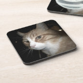 Wat denkt hij? bier onderzetter (Linkerzijde)