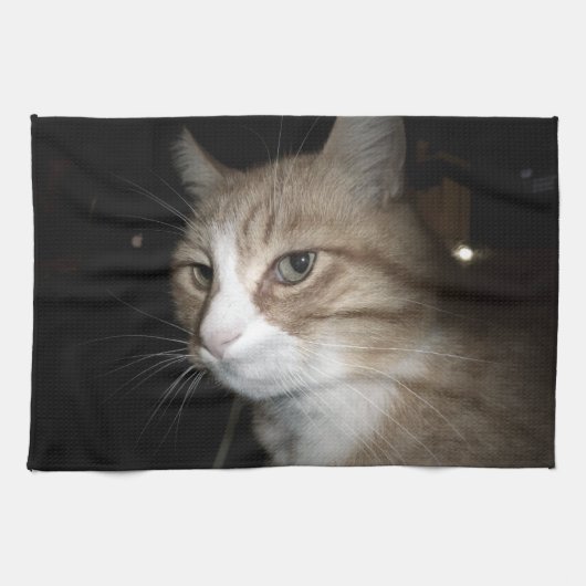 Wat denkt hij? theedoek (Horizontaal)