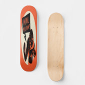 Wat doe je? skateboard (Voorkant)