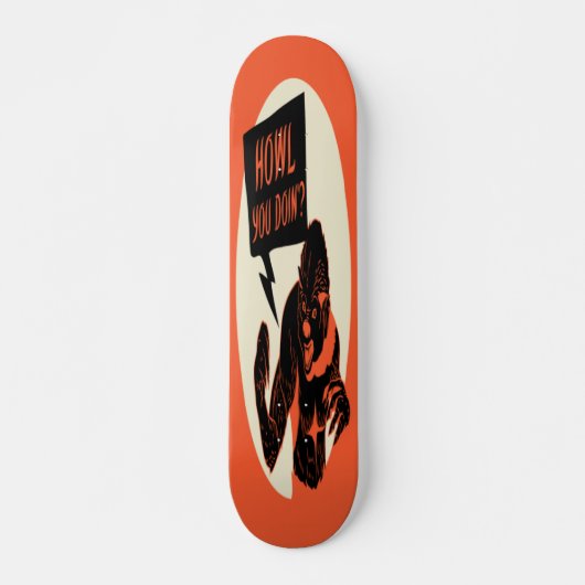 Wat doe je? skateboard (Voorkant)