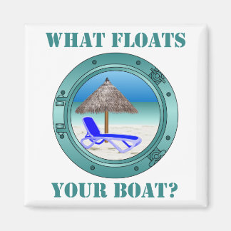 Wat drijft je boot? magneet