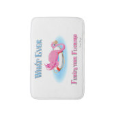 Wat drijft je Flamingo 3? Badmat (Voorkant Verticaal)