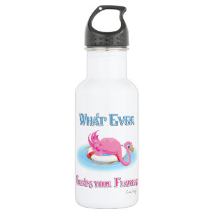 Wat drijft je Flamingo 3? Waterfles