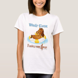 Wat drijft je paard uit? t-shirt