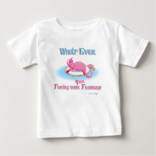 Wat drijft je roze flamingo?