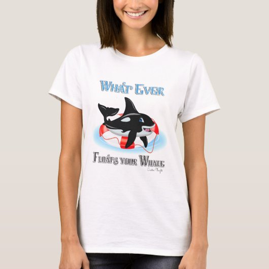 Wat drijft je walvis 2? t-shirt (Voorkant)