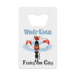 Wat drijft ooit je katten 2 kredietkaart flessenopener