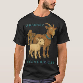Wat drijft uw geitenboerderij dier _1 t-shirt