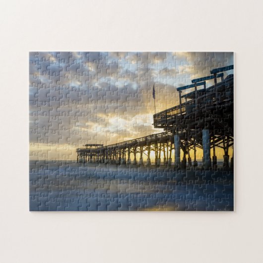 Wat een Caca Beach Morning Legpuzzel (Horizontaal)