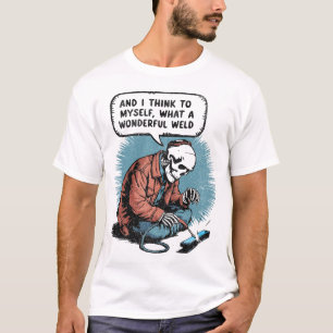 Wat een geweldig lasskelet - Welding Humor GIF T-shirt