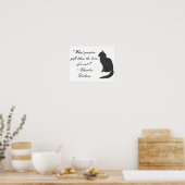 Wat een groter cadeauPoster Poster (Keuken)