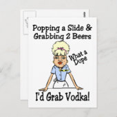 Wat een helling briefkaart (Voorkant / Achterkant)