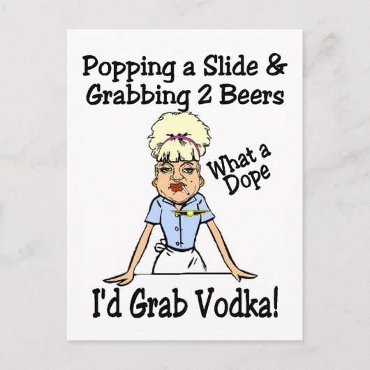 Wat een helling briefkaart (Voorkant)