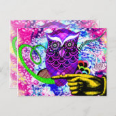 Wat een Hoot Briefkaart (Voorkant / Achterkant)