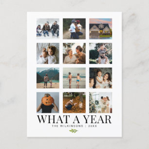 Wat een jaar Briefkaart van de Familie Foto's Holi