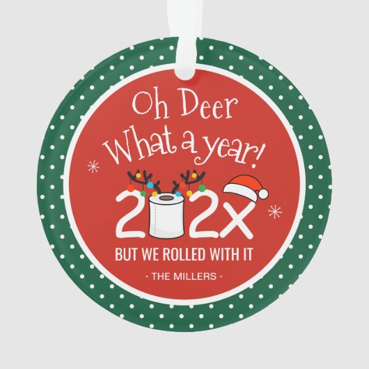 Wat een jaar dat we er mee begonnen. ornament (achterkant)