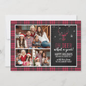 Wat een jaar! | Red Pset 3 met Kerstmis Kaart (Voorkant)