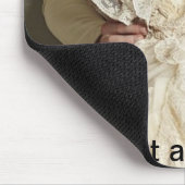 Wat een knuppel Christening Mousepad Muismat (Hoek)