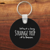 Wat een lange vreemde reis is het dankbaar geweest sleutelhanger (Voorkant)