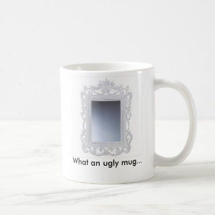 Wat een lelijke mok... koffiemok