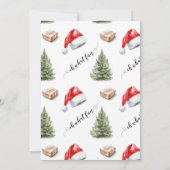 Wat een leuk kerstfeest kaart (Achterkant)