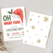 Wat een leuk kerstfeest kaart