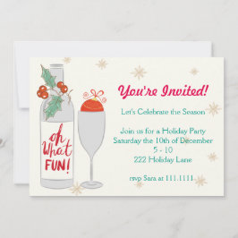 Wat een leuke vakantie uitnodigen kaart