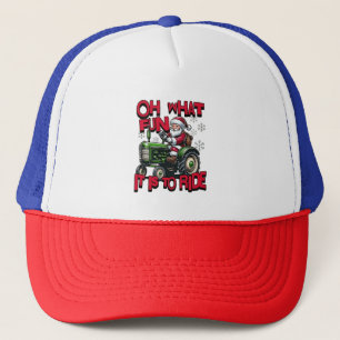 Wat een lol is het om Kerstboeren te rijden  Trucker Pet